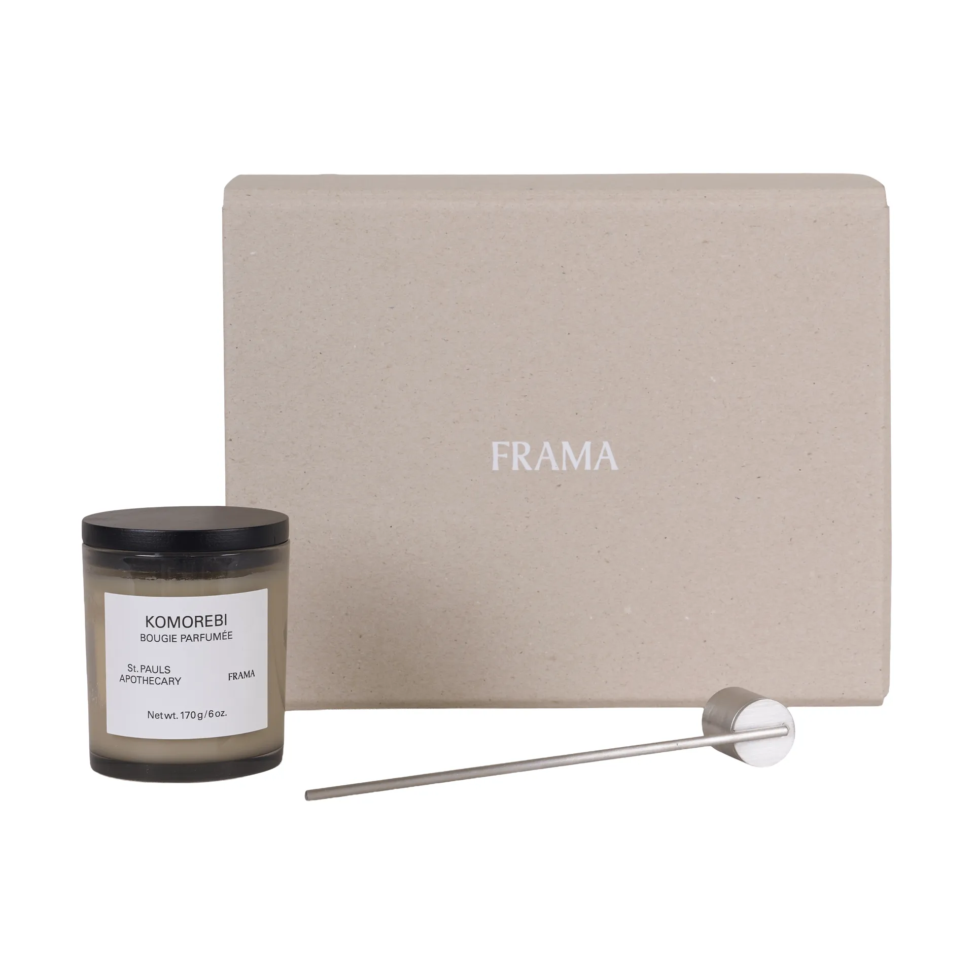 FRAMA 香薰蜡烛+灭烛器礼品套装, Komorebi FRAMA