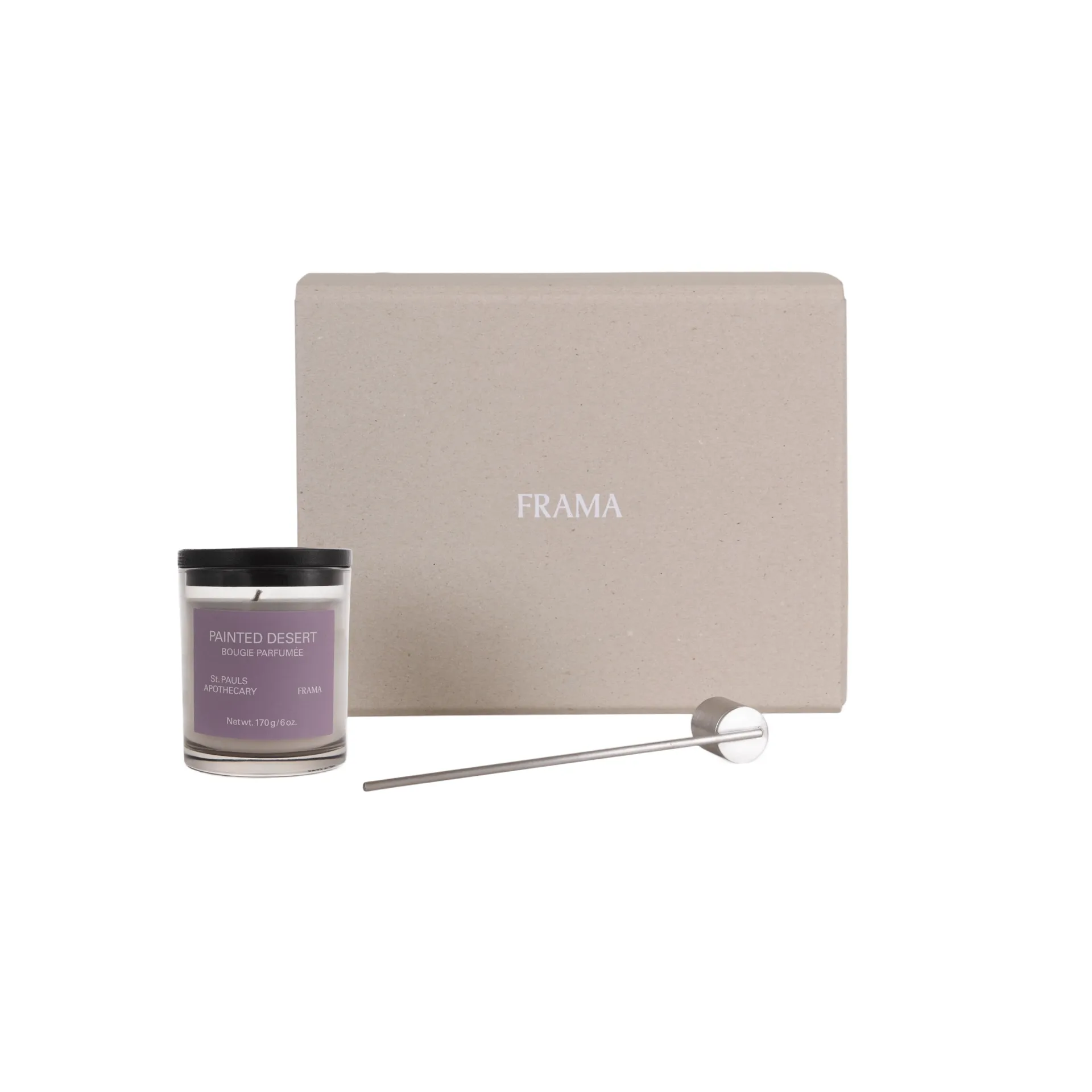 FRAMA 香薰蜡烛+灭烛器礼品套装, Painted Desert FRAMA