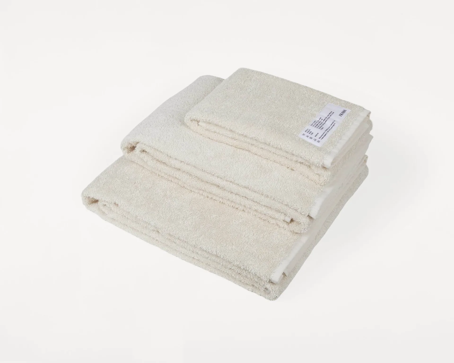 Heavy Towel 浴巾 150x100 cm, Bone white (白色) FRAMA