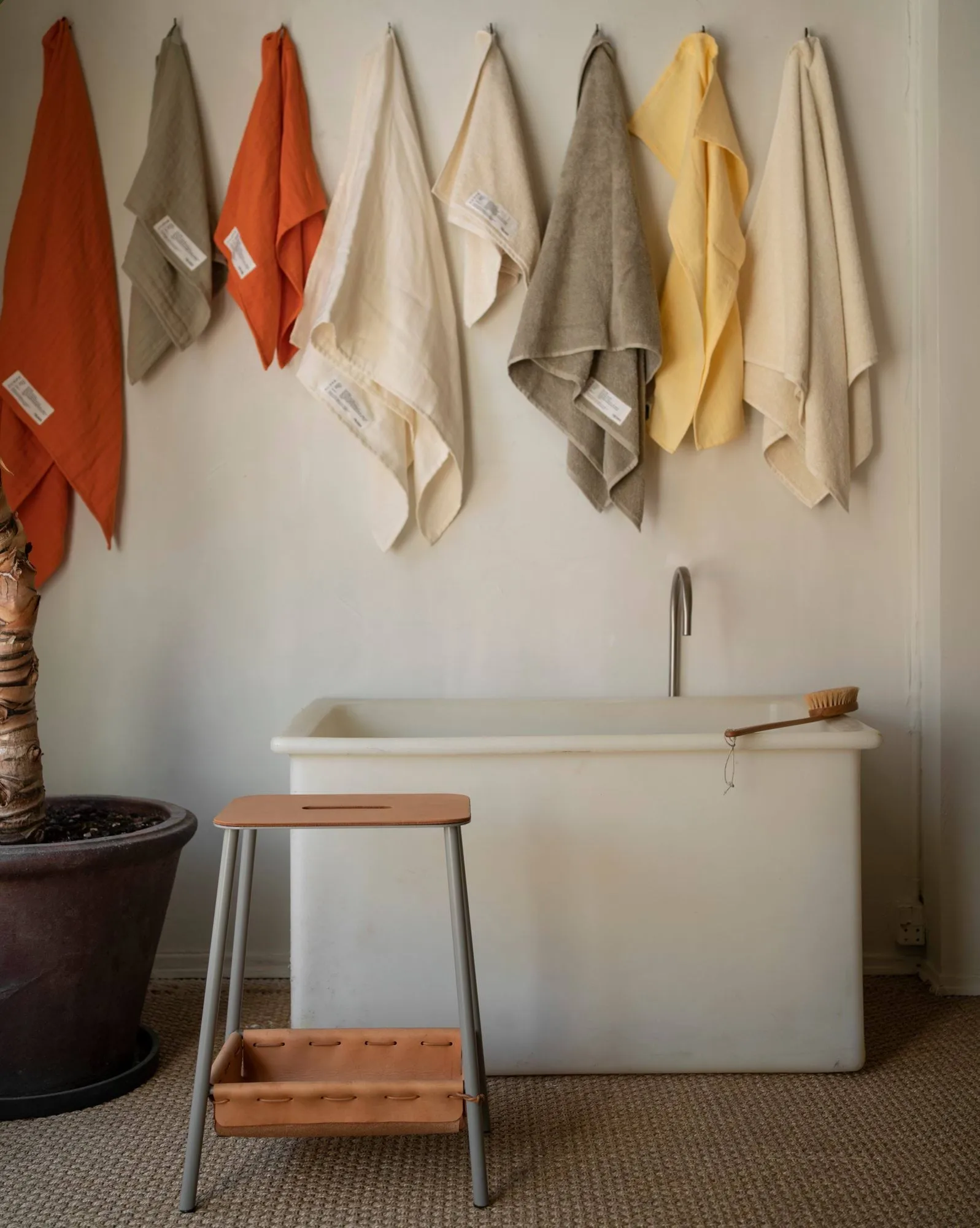 Heavy Towel 浴巾 150x100 cm, Burnt orange (orange) FRAMA