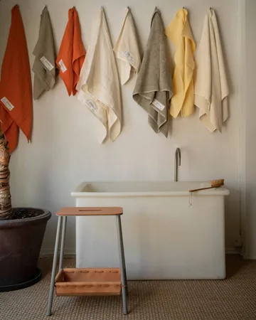 Heavy Towel 浴巾 150x100 cm - Burnt orange (orange) - FRAMA