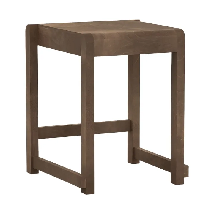 Low Stool 01 凳子 - 深棕色桦木 - FRAMA