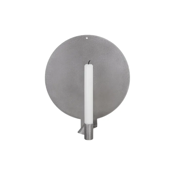 Ornament väggljusstake - 不锈钢, round, 28,2 cm - FRAMA