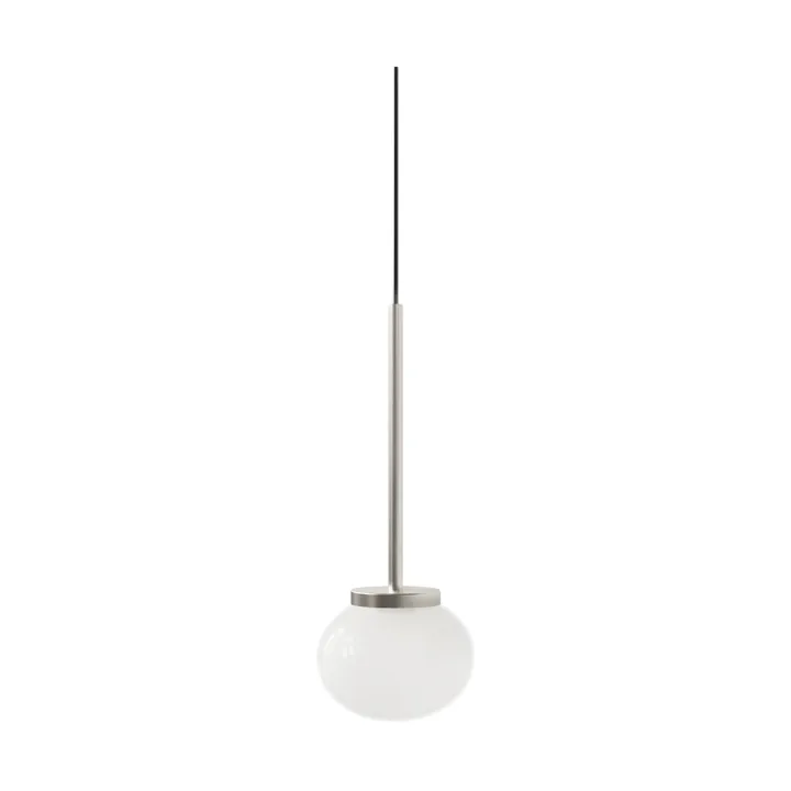 Ovoid Pendant Light Single pendel - 不锈钢，乳白玻璃 - FRAMA