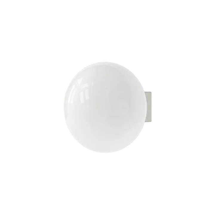 Ovoid Sconce 吸顶灯 - 不锈钢，乳白玻璃 - FRAMA