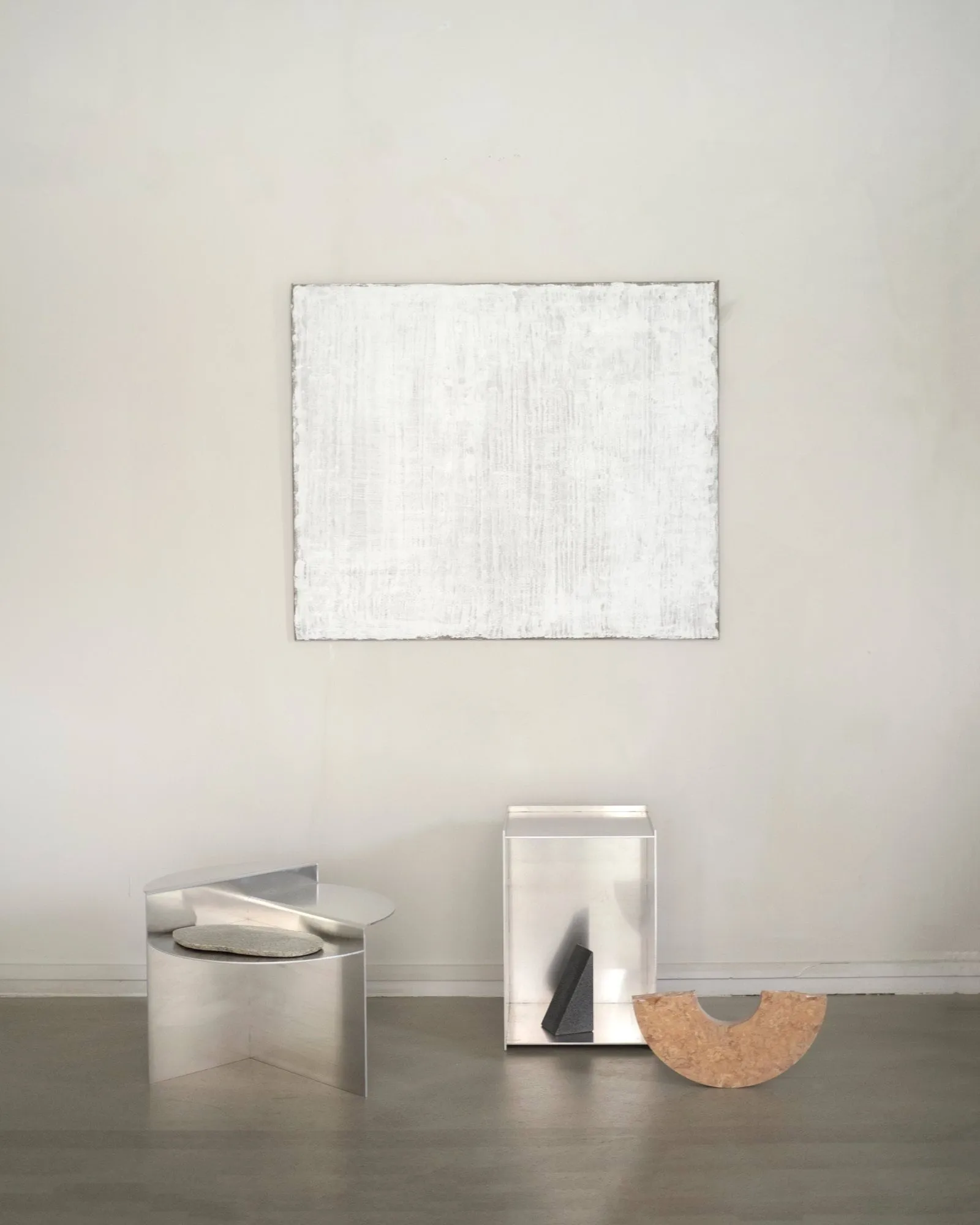 Rivet 边桌, 铝, Ø51,3x40 cm FRAMA