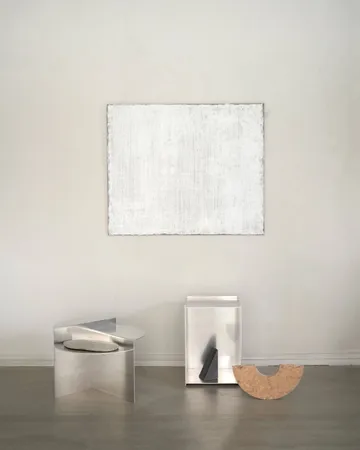 Rivet 边桌 - 铝, Ø51,3x40 cm - FRAMA