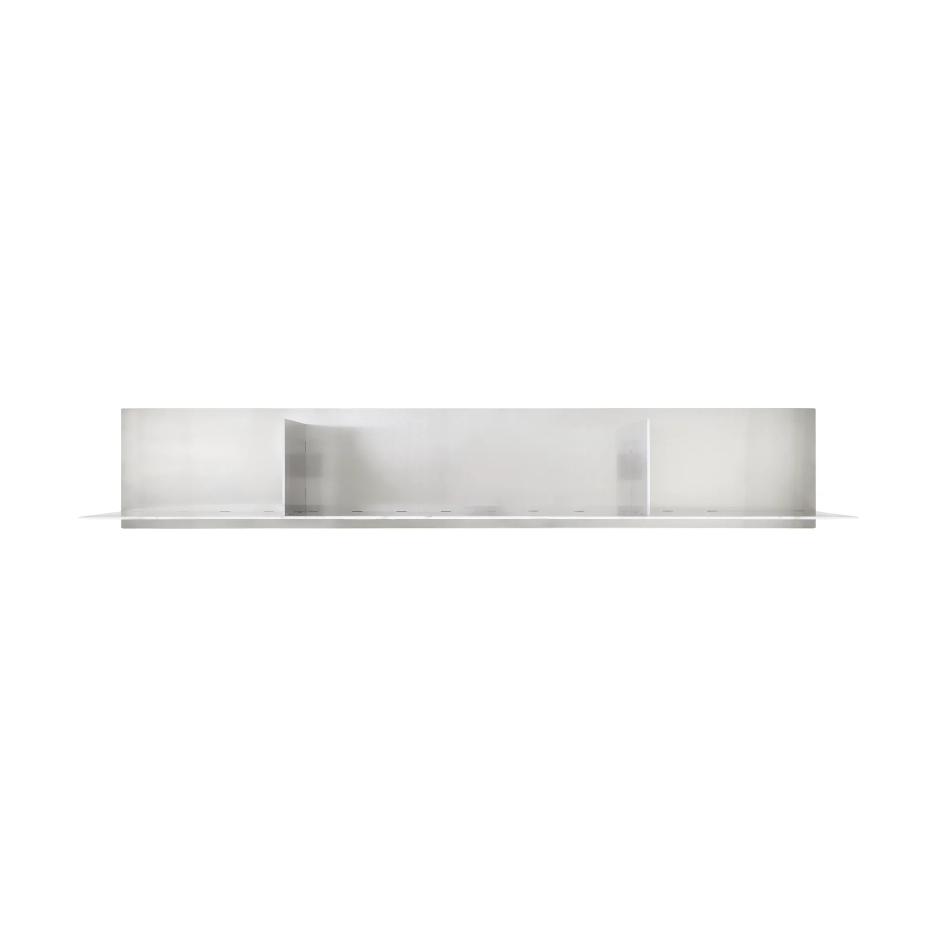 Rivet Shelf 壁挂置物架, Aluminium, large, 119x20,6x22,5 cm FRAMA