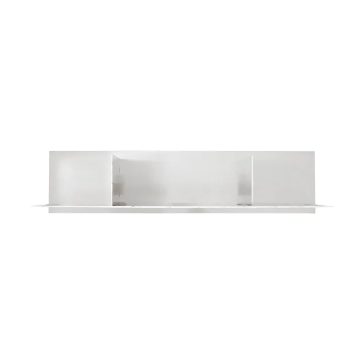 Rivet Shelf 壁挂置物架 - Aluminium, small, 87,6x20,6x22,1 cm - FRAMA