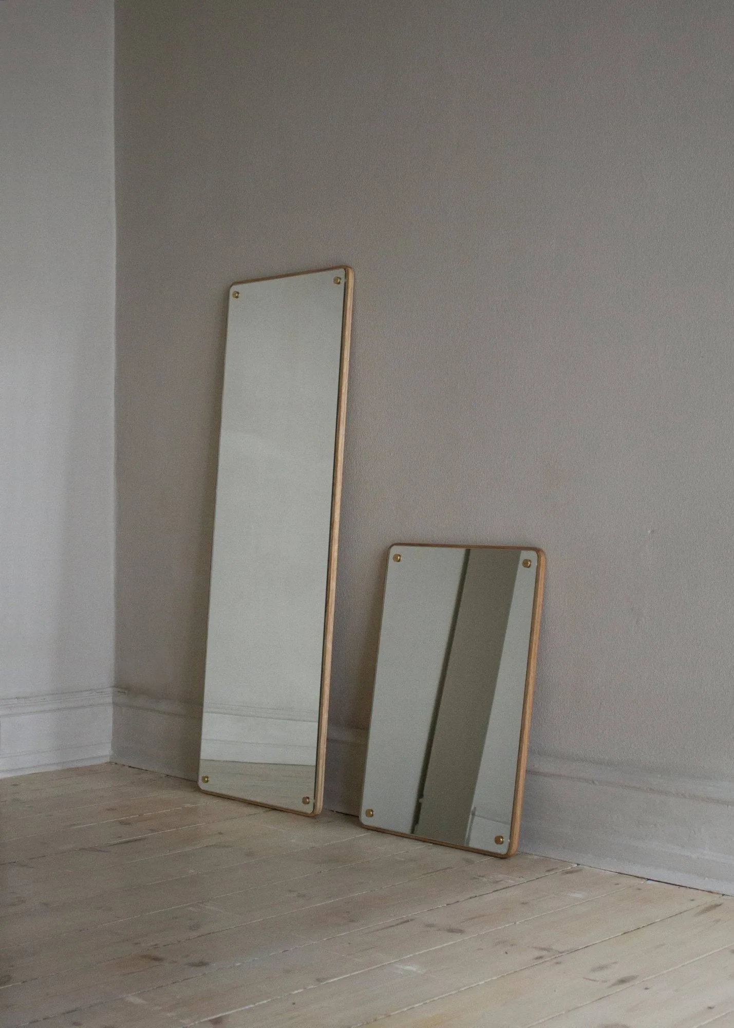 RM-1 Rectangular 镜子, 橡木, large, 118x40 cm FRAMA