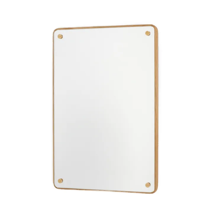 RM-1 Rectangular 镜子 - 橡木, small, 58x40 cm - FRAMA