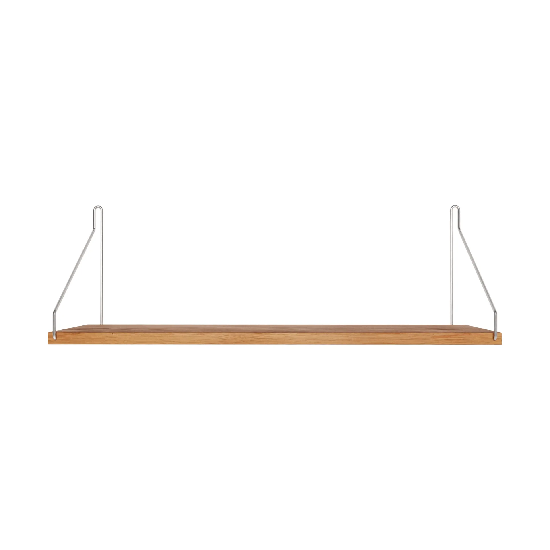 Single Shelf 壁架, 橡木-不锈钢，60x20 cm FRAMA