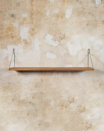 Single Shelf 壁架 - 橡木-不锈钢, 80x20 cm - FRAMA