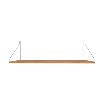 Single Shelf 壁架 - 橡木-不锈钢, 80x27 cm - FRAMA