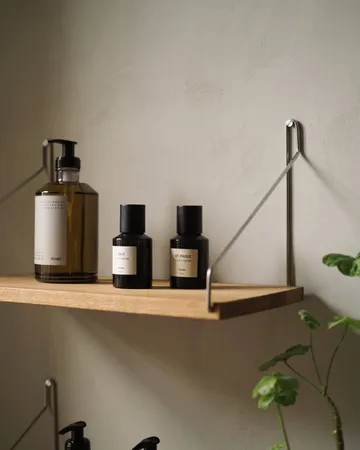 Single Shelf 壁架 - 橡木-不锈钢, 80x27 cm - FRAMA
