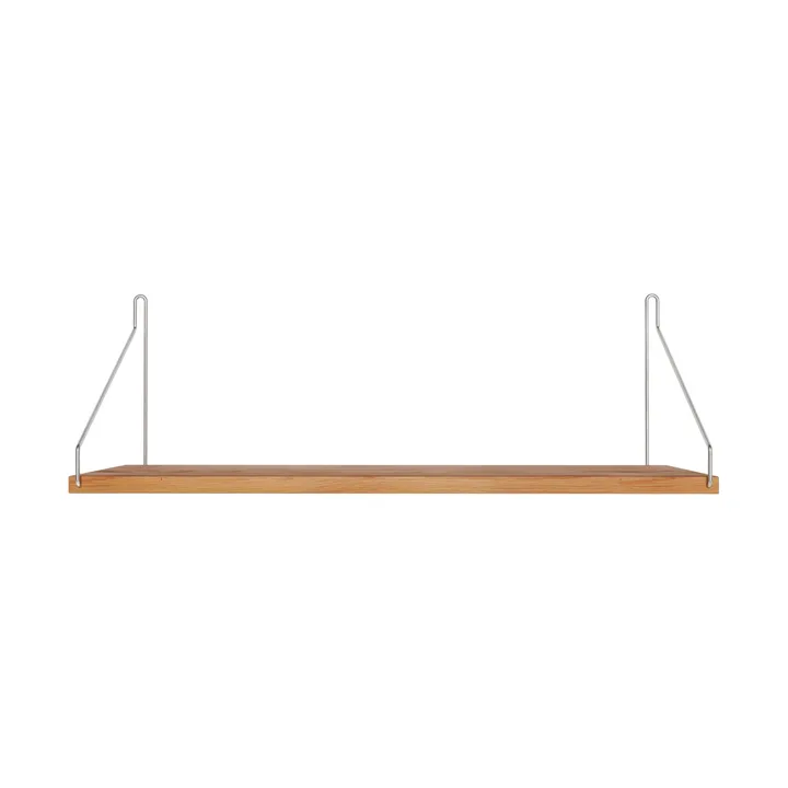 Single Shelf vägghylla - 橡木-不锈钢，60x20 cm - FRAMA