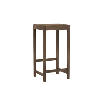 Stool 01 吧凳 - 深棕色桦木，76 cm - FRAMA