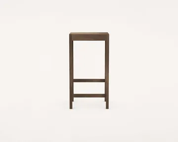 Stool 01 吧凳 - 深棕色桦木，76 cm - FRAMA
