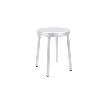 Tasca 圆凳 - 铝，高：46 cm - FRAMA