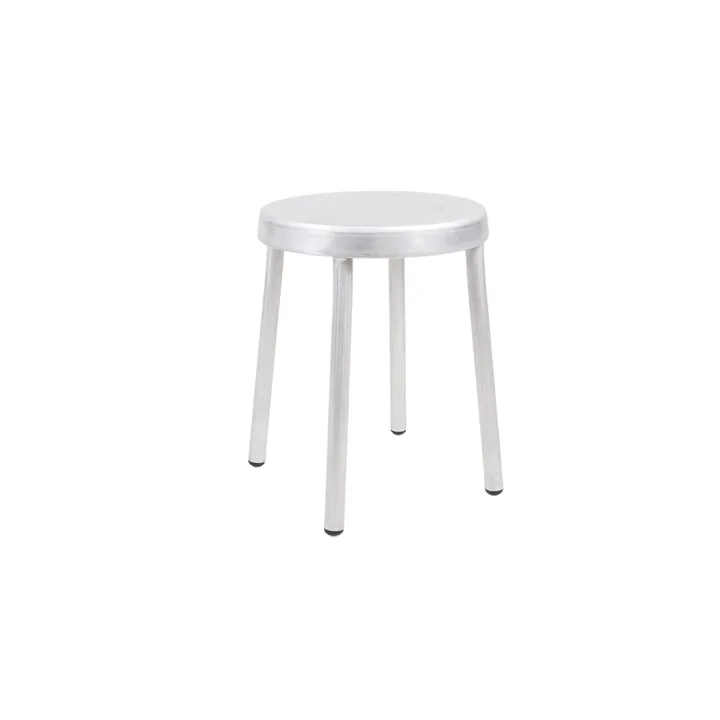 Tasca 圆凳 - 铝，高：46 cm - FRAMA