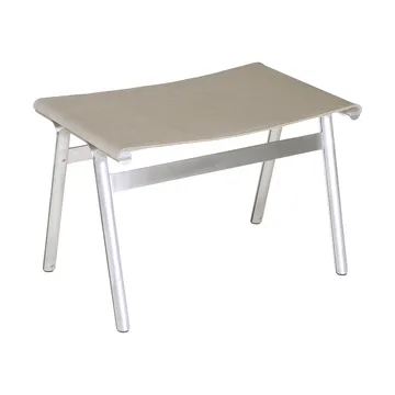 Union 凳子 - Aluminium-Sandstone Linen, 高: 40,6 cm - FRAMA