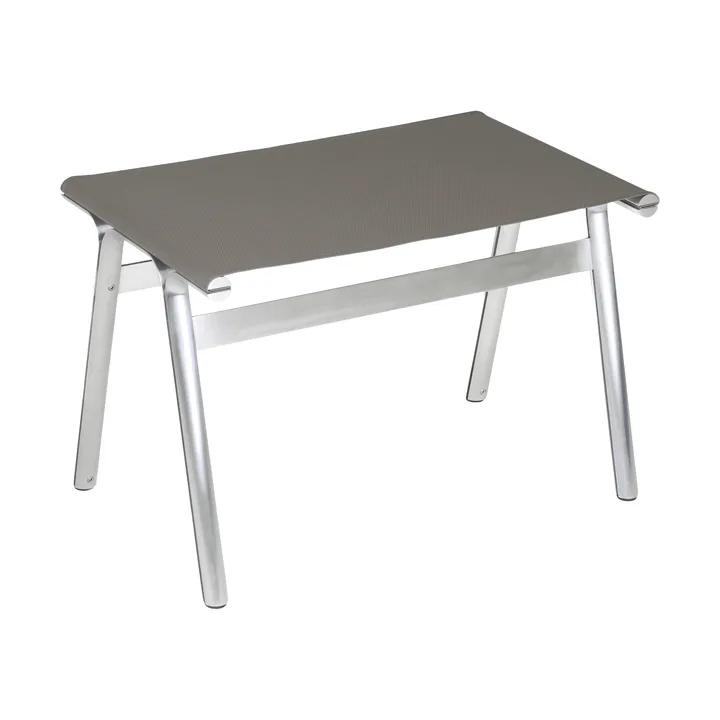 Union 凳子 - Aluminium-Taupe Mesh, 高: 40,6 cm - FRAMA