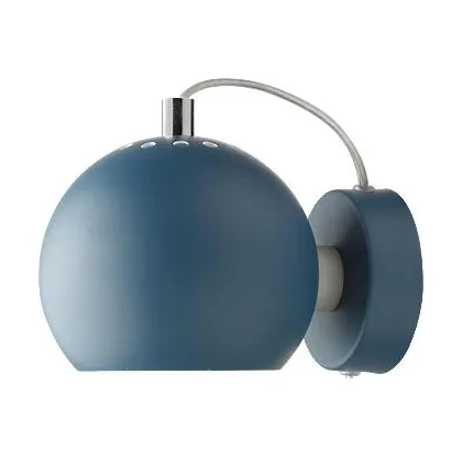 球形壁灯Ø12cm, 蓝色 Frandsen