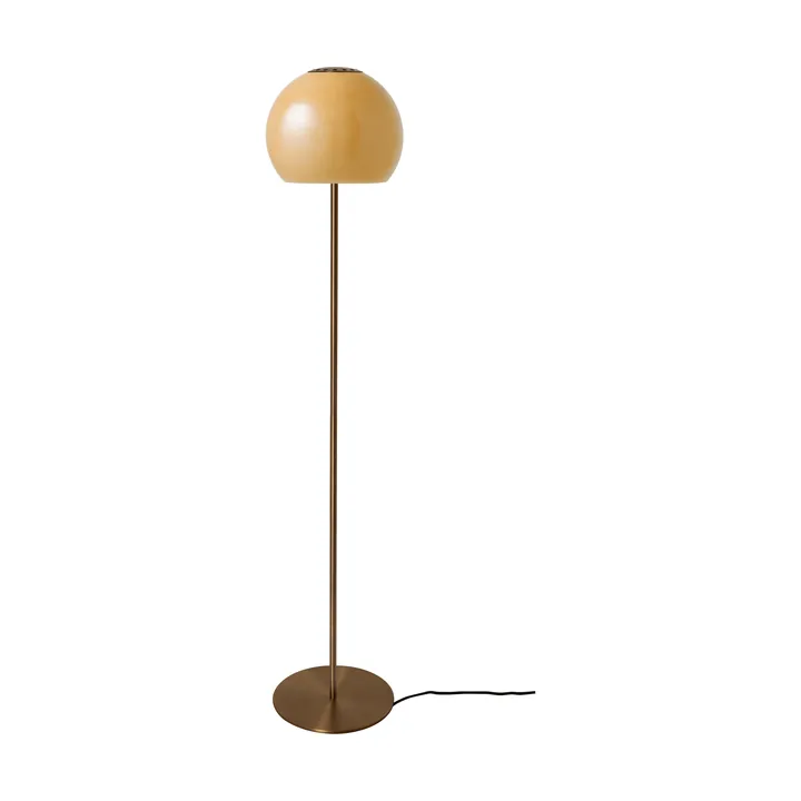 Ball 球形玻璃金属落地灯 - 琥珀色_130cm - Frandsen