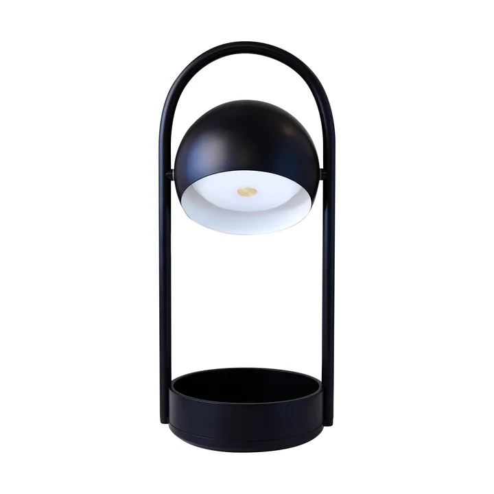Ball 球形便携金属台灯 - 黑色_32cm - Frandsen