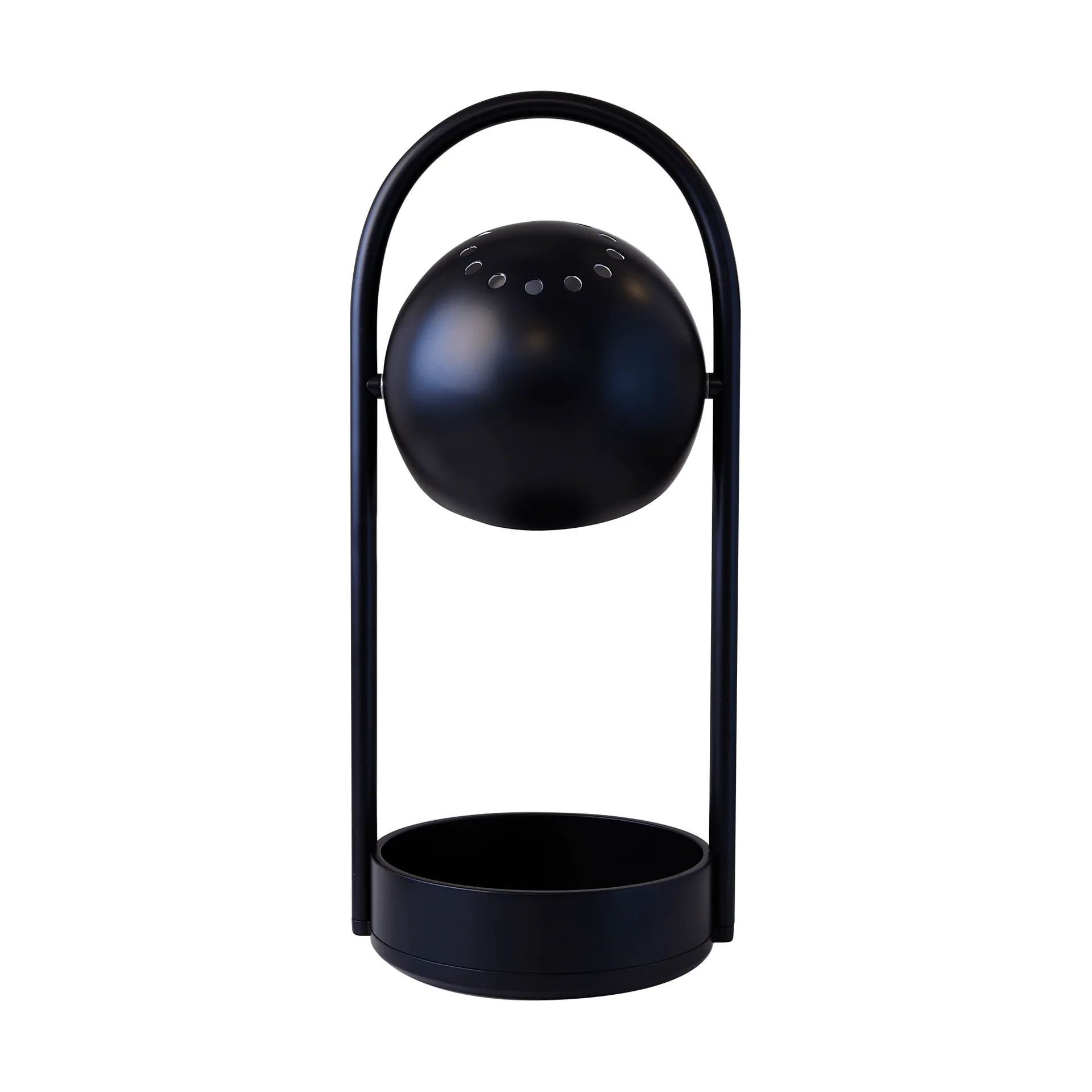 Ball 球形便携金属台灯, 黑色_32cm Frandsen