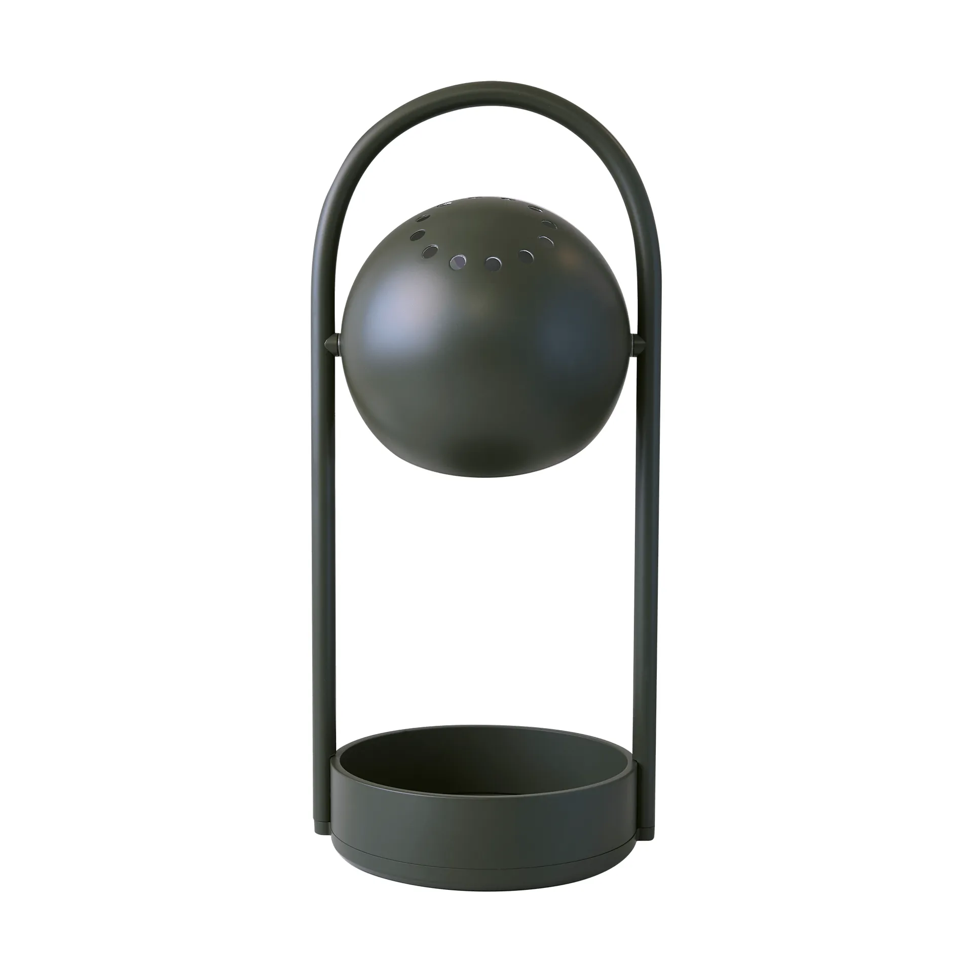 Ball 球形便携金属台灯, 橄榄绿色_32cm Frandsen