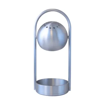 Ball 球形便携金属台灯 - 拉丝铝色_32cm - Frandsen