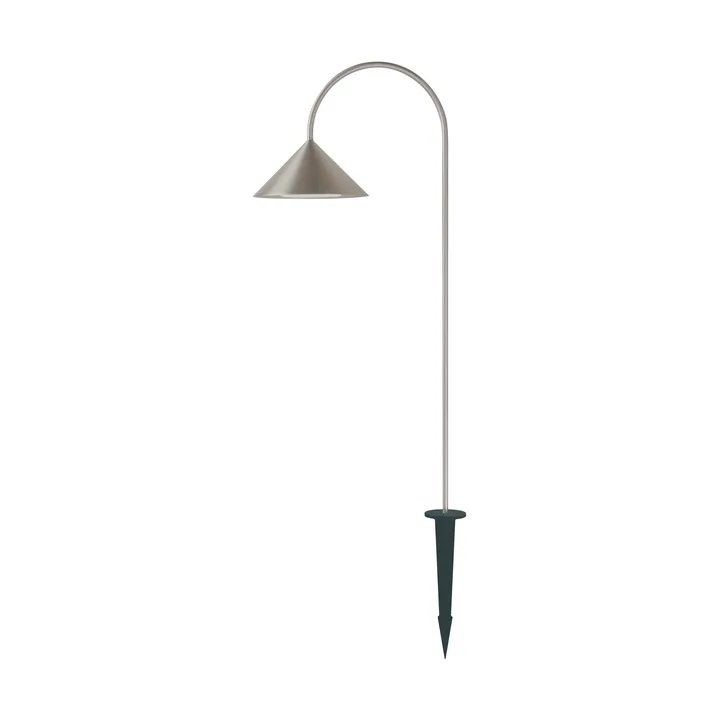 Grasp Garden Spear 插地式花园金属灯 - 拉丝不锈钢色_82cm - Frandsen