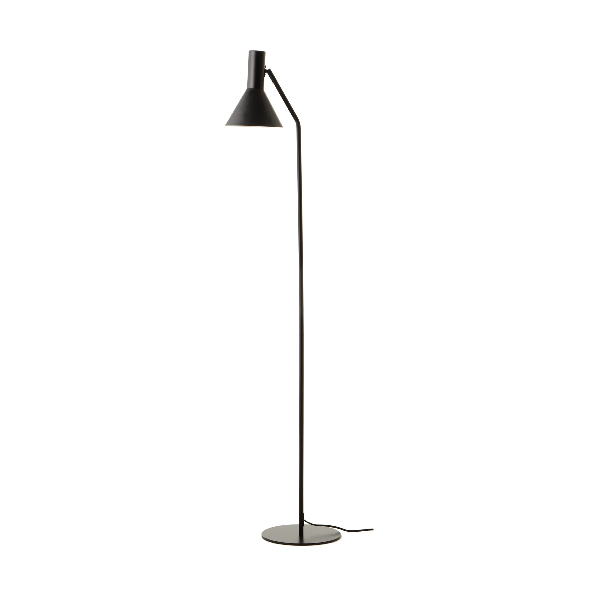 Lyss 莱斯系列金属落地灯, 哑光黑色_150cm Frandsen