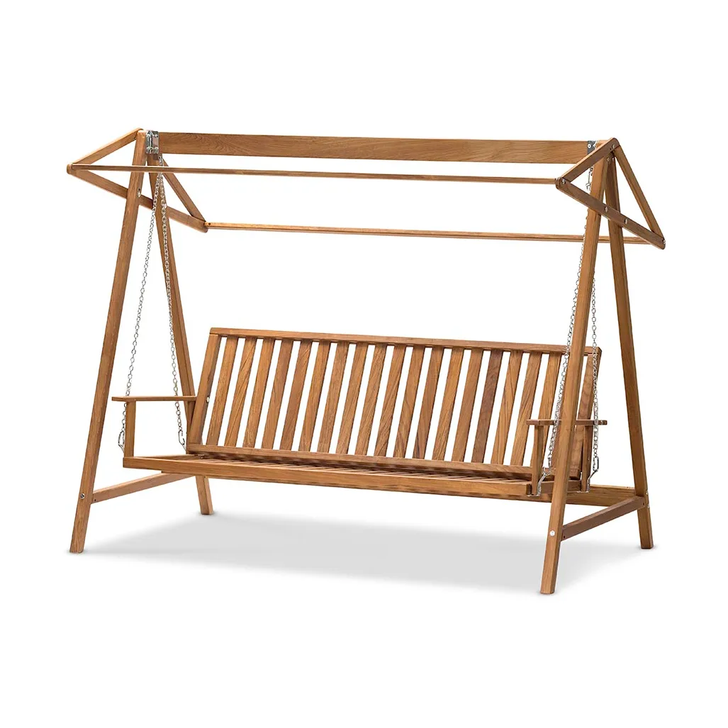 02 hammock, Teak Fri Form