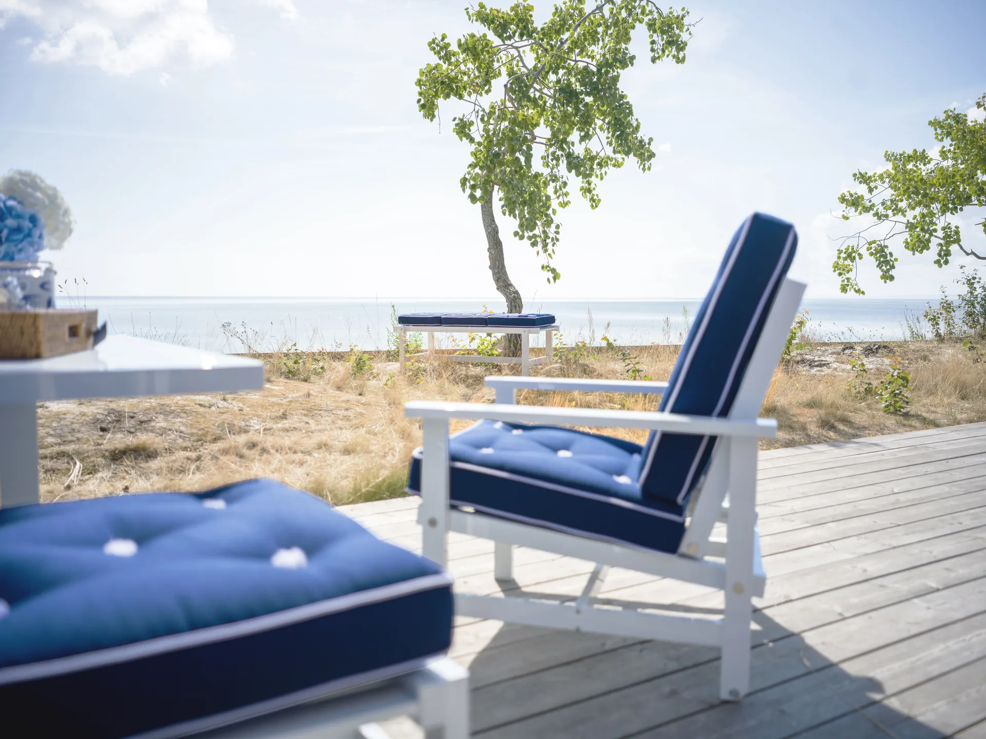 05 扶手椅, 白色 Fri Form