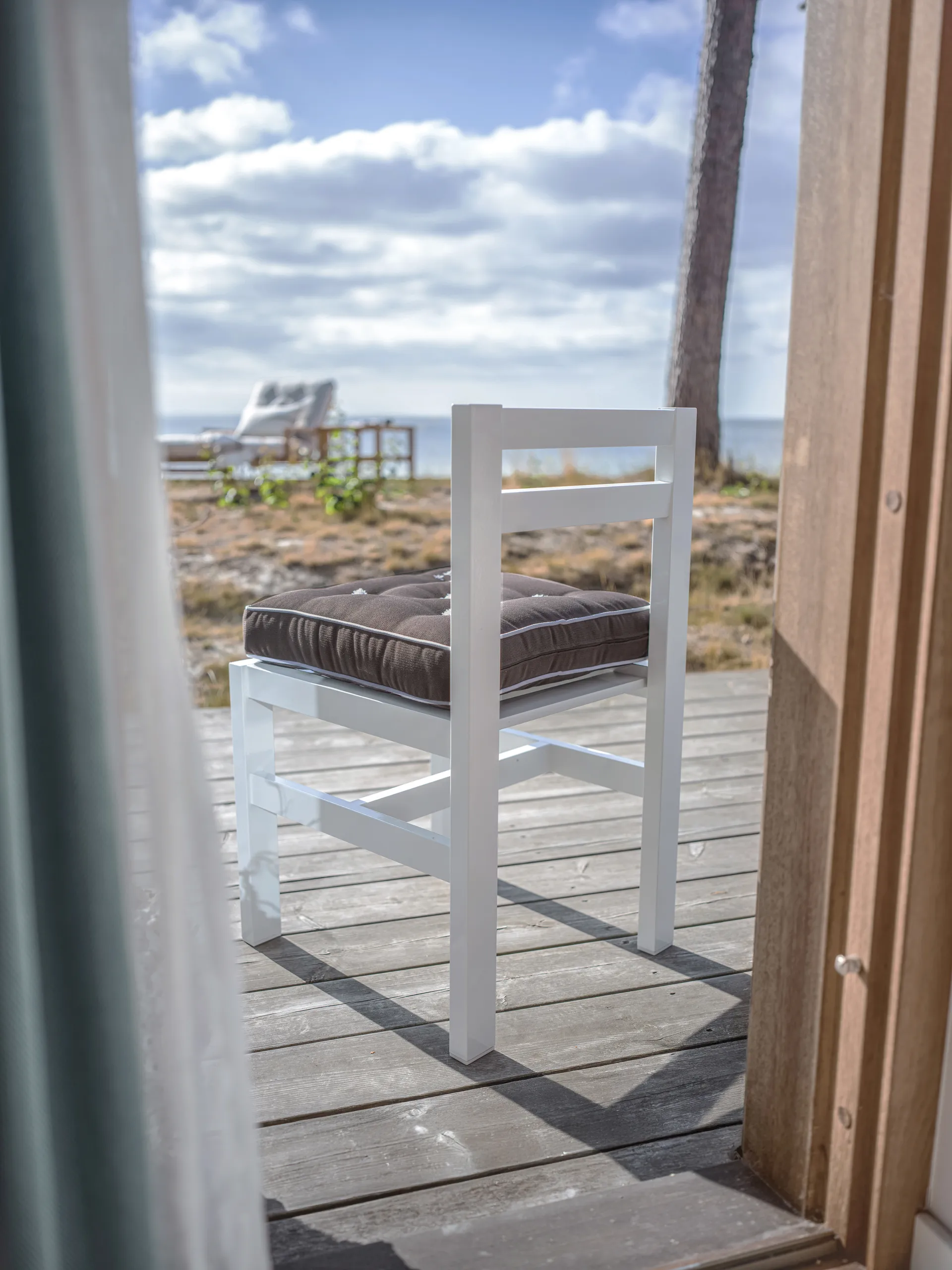 06 椅子, 白色 Fri Form