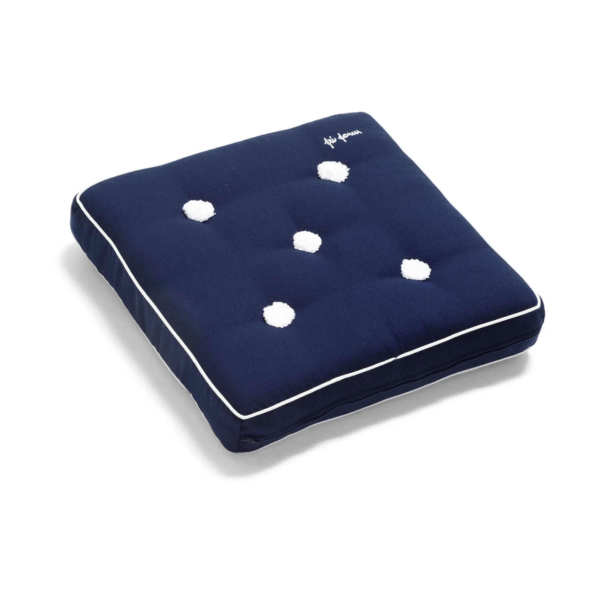 42 靠枕|靠垫, 藏青 蓝色, 42x42 cm Fri Form