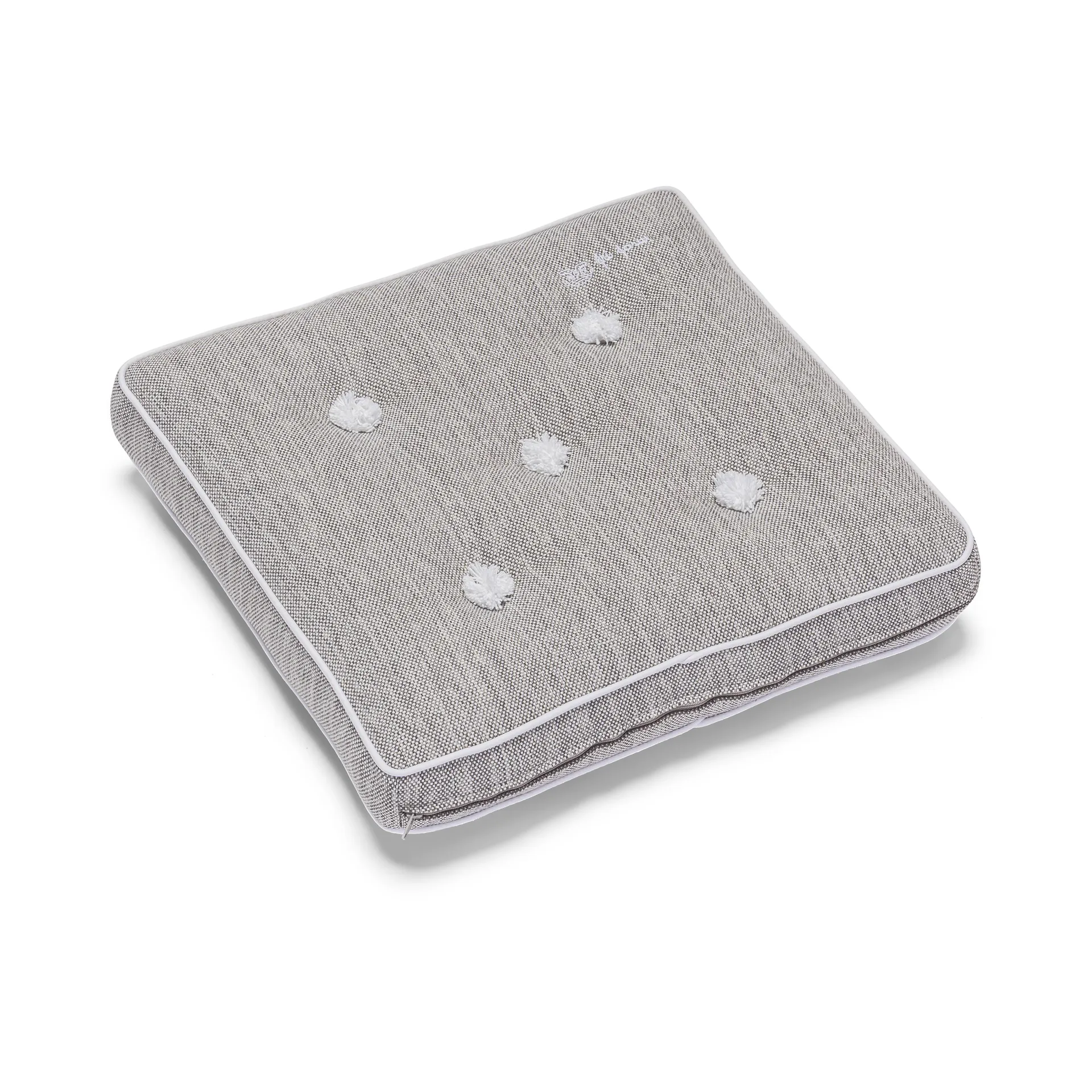 42 靠枕|靠垫, Crown 灰色, 42x42 cm Fri Form