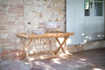 60 托盘 桌子 - Teak, 59x94 cm - Fri Form