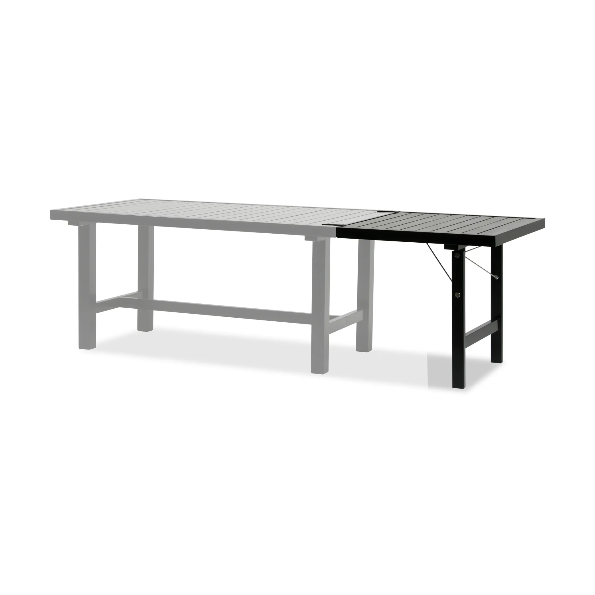 64 带腿延伸板, 黑色_H:66cm Fri Form