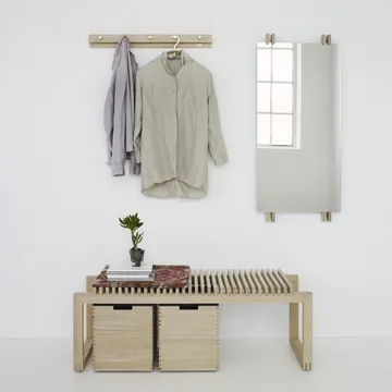 Cutter 北欧风格长凳121cm - 橡木色 - Fritz Hansen