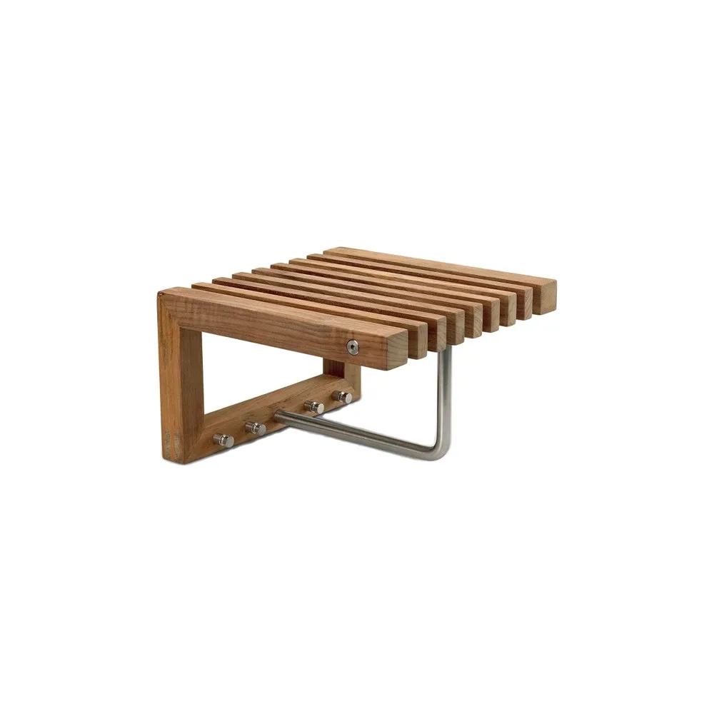 Cutter Mini 迷你衣帽架含置物层板, 柚木色 Fritz Hansen