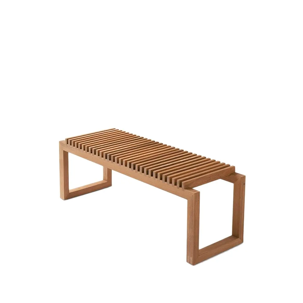Cutter 北欧简约风格长凳, 柚木色 Fritz Hansen