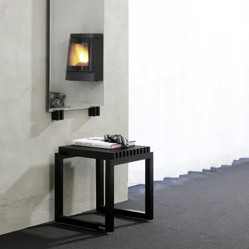 Cutter 北欧风格圆凳坐凳 - 黑色喷漆橡木 - Fritz Hansen