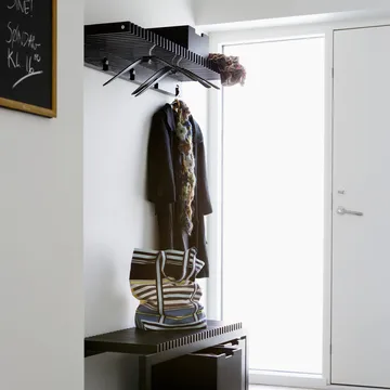 Cutter 北欧风格帽架挂架 - 黑色漆面橡木 - Fritz Hansen