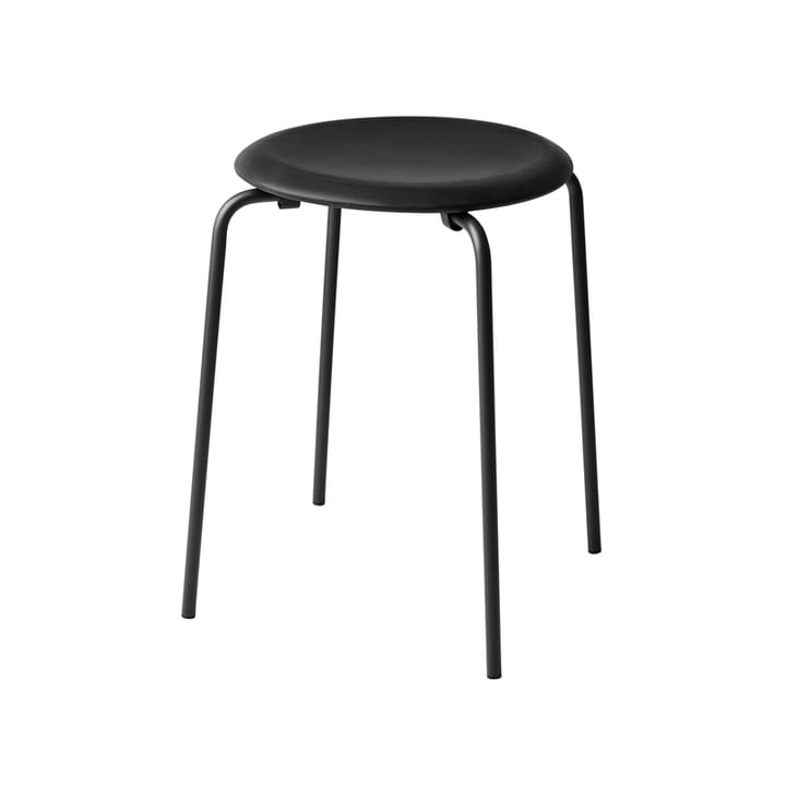 Dot stool leather 凳子 - Cowboy 黑色 - Fritz Hansen