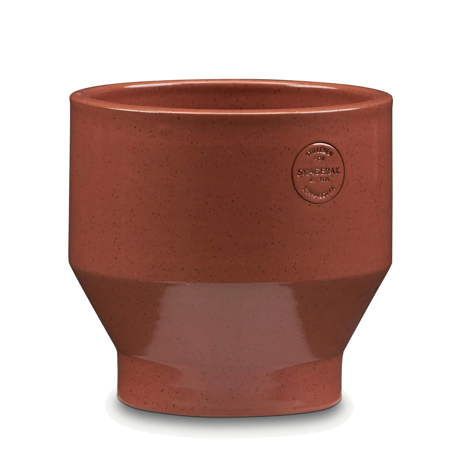 Edge pot (indoor) 18 cm, burned 红色 Fritz Hansen