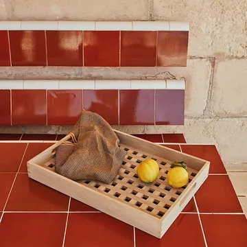 Fionia 托盘 36x52 cm - Oak - Fritz Hansen