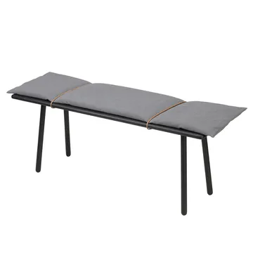 Georg 北欧风格实木长凳 - 黑色染色橡木 - Fritz Hansen
